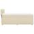 Pat box spring cu saltea, crem, 90x190 cm, textil GartenMobel Dekor