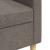 Canapea cu 3 locuri, taupe, 210 cm, material textil GartenMobel Dekor