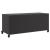 Dulap TV, negru, 100,5x39x43,5 cm, oțel laminat la rece GartenMobel Dekor