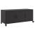 Dulap TV, negru, 100,5x39x43,5 cm, oțel laminat la rece GartenMobel Dekor