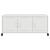 Dulap TV, alb, 100,5x39x43,5 cm, oțel laminat la rece GartenMobel Dekor