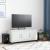 Dulap TV, alb, 100,5x39x43,5 cm, oțel laminat la rece GartenMobel Dekor