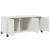 Dulap TV, alb, 100,5x39x43,5 cm, oțel laminat la rece GartenMobel Dekor