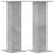 Noptiere, 2 buc., gri beton, 30x30x80 cm, lemn prelucrat GartenMobel Dekor
