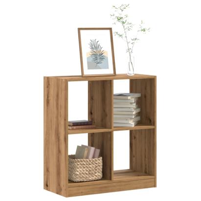 Bibliotecă, stejar artizanal, 68,5x32x75 cm, lemn prelucrat GartenMobel Dekor