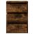 Dulap colț cu sertare stejar fumuriu 40x41x58 cm lemn prelucrat GartenMobel Dekor