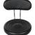 Scaun ergonomic fara manere, inaltime reglabila, baza cromata, polipropilena, set 2 bucati MultiMark GlobalProd