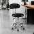 Scaun ergonomic fara manere, inaltime reglabila, baza cromata, polipropilena, set 2 bucati MultiMark GlobalProd