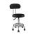 Scaun ergonomic fara manere, inaltime reglabila, baza cromata, polipropilena, set 2 bucati MultiMark GlobalProd