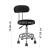 Scaun ergonomic fara manere, inaltime reglabila, baza cromata, polipropilena, set 2 bucati MultiMark GlobalProd