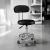 Scaun ergonomic fara manere, inaltime reglabila, baza cromata, polipropilena, set 2 bucati MultiMark GlobalProd