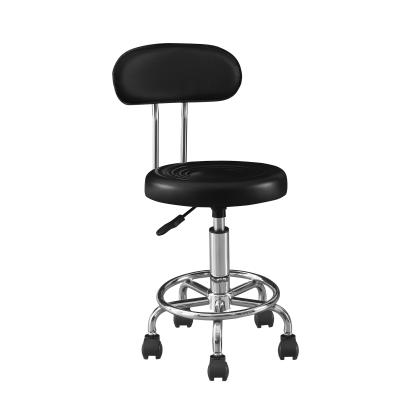 Scaun ergonomic fara manere, inaltime reglabila, baza cromata, polipropilena, set 2 bucati MultiMark GlobalProd