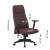 Scaun directorial de birou, inaltime reglabila 116-126 cm, pivotant, sarcina maxima 150 kg, tapiterie pvc MultiMark GlobalProd