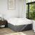 Cadru de pat, gri închis, 120x190 cm, material textil GartenMobel Dekor