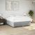 Cadru de pat, gri deschis, 180x200 cm, material textil GartenMobel Dekor