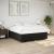 Cadru de pat, negru, 180 x 200 cm, material textil GartenMobel Dekor