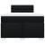Pat box spring cu saltea, negru, 120x190 cm, catifea GartenMobel Dekor