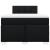 Pat box spring cu saltea, negru, 120x190 cm, catifea GartenMobel Dekor