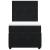 Pat box spring cu saltea, negru, 100x200 cm, catifea GartenMobel Dekor