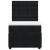 Pat box spring cu saltea, negru, 100x200 cm, catifea GartenMobel Dekor
