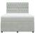 Pat box spring cu saltea, gri deschis, 160x200 cm, catifea GartenMobel Dekor