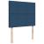 Pat box spring cu saltea, albastru, 120x200 cm, textil GartenMobel Dekor