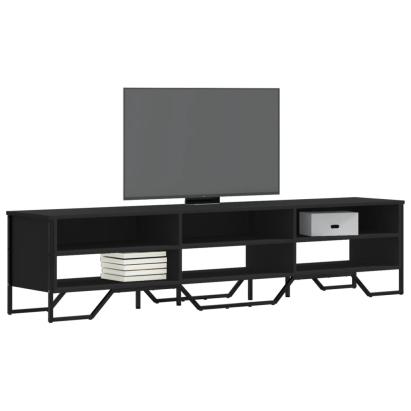 Dulap TV, negru, 180x34x41 cm, lemn prelucrat GartenMobel Dekor