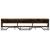 Dulap TV, stejar fumuriu, 180x34x41 cm, lemn prelucrat GartenMobel Dekor