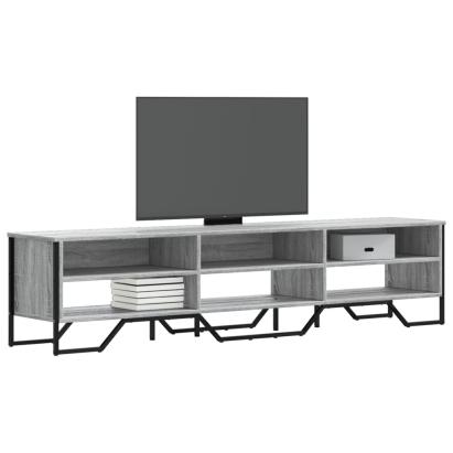 Dulap TV, gri sonoma, 180x34x41 cm, lemn prelucrat GartenMobel Dekor