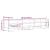 Dulap TV, stejar maro, 180x34x41 cm, lemn prelucrat GartenMobel Dekor
