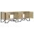 Dulap TV, stejar sonoma, 122x34x41 cm, lemn prelucrat GartenMobel Dekor