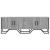 Dulap TV, gri sonoma, 122x34x41 cm, lemn prelucrat GartenMobel Dekor