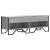 Dulap TV, gri sonoma, 122x34x41 cm, lemn prelucrat GartenMobel Dekor