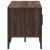 Dulap TV, stejar maro, 122x34x41 cm, lemn prelucrat GartenMobel Dekor