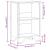 Bibliotecă, stejar sonoma, 50x31x74,5 cm, lemn prelucrat GartenMobel Dekor