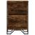 Bibliotecă, stejar fumuriu, 50x31x74,5 cm, lemn prelucrat GartenMobel Dekor