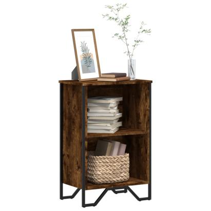 Bibliotecă, stejar fumuriu, 50x31x74,5 cm, lemn prelucrat GartenMobel Dekor