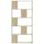 Bibliotecă cu 5 niveluri stejar sonoma 80,5x23,5x162,5 cm lemn GartenMobel Dekor