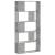Bibliotecă cu 5 niveluri gri beton 80,5x23,5x162,5 cm lemn GartenMobel Dekor