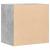 Dulap colț cu sertare gri beton 60x41x58 cm lemn prelucrat GartenMobel Dekor