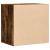 Dulap colț cu sertare stejar fumuriu 60x41x58 cm lemn prelucrat GartenMobel Dekor
