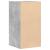 Dulap colț cu sertare gri beton 40x41x76 cm lemn prelucrat GartenMobel Dekor