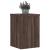 Suporturi de plante 2 buc. stejar maro 25x25x35cm lemn compozit GartenMobel Dekor