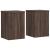 Suporturi de plante 2 buc. stejar maro 25x25x35cm lemn compozit GartenMobel Dekor