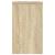 Suporturi de plante 2 buc. sonoma 30x30x50 cm lemn prelucrat GartenMobel Dekor