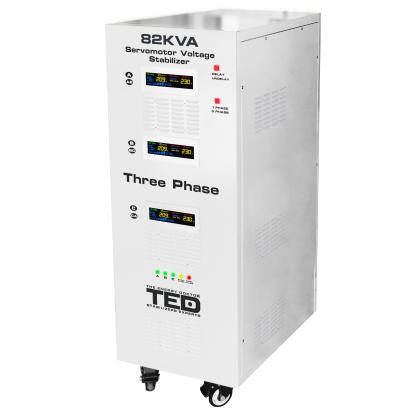 Stabilizator retea maxim 82KVA-SVC cu servomotor trifazat-trifazat TED000224 SafetyGuard Surveillance