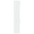 Dulap depozitare slim alb 30x42,5x225 cm lemn prelucrat GartenMobel Dekor
