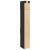 Dulap depozitare slim negru 30x42,5x225 cm lemn prelucrat GartenMobel Dekor