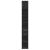 Dulap depozitare slim negru 30x42,5x225 cm lemn prelucrat GartenMobel Dekor