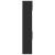 Dulap depozitare slim negru 30x42,5x225 cm lemn prelucrat GartenMobel Dekor